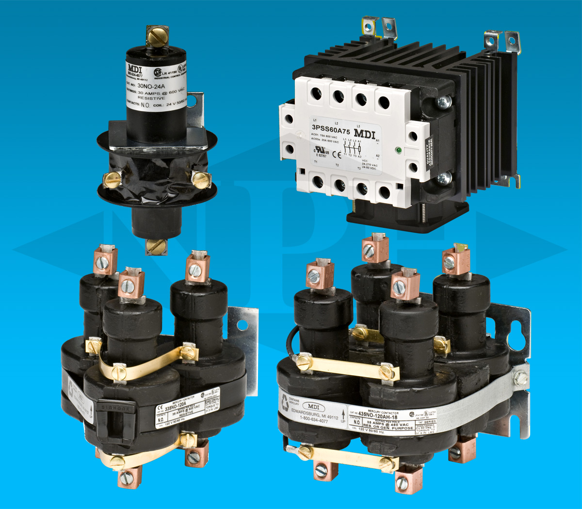 Mercury-Displacement-Relays