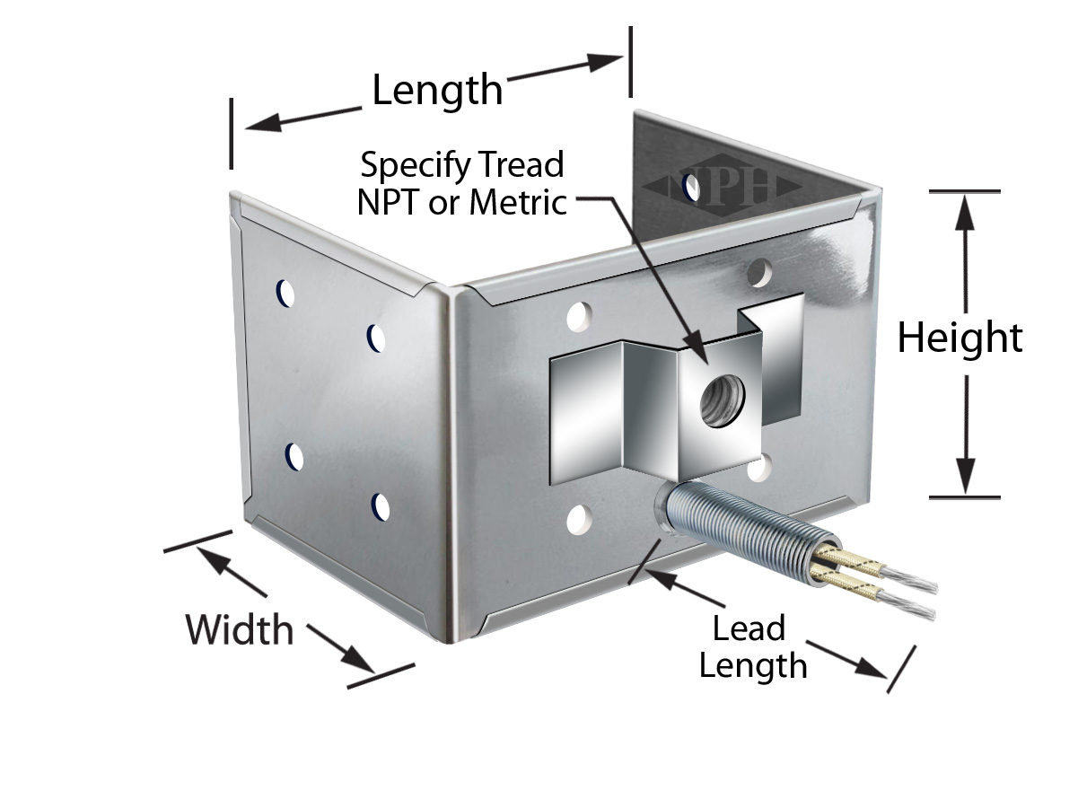 U Shaped Mica Band Heaters  - Style 5 - 