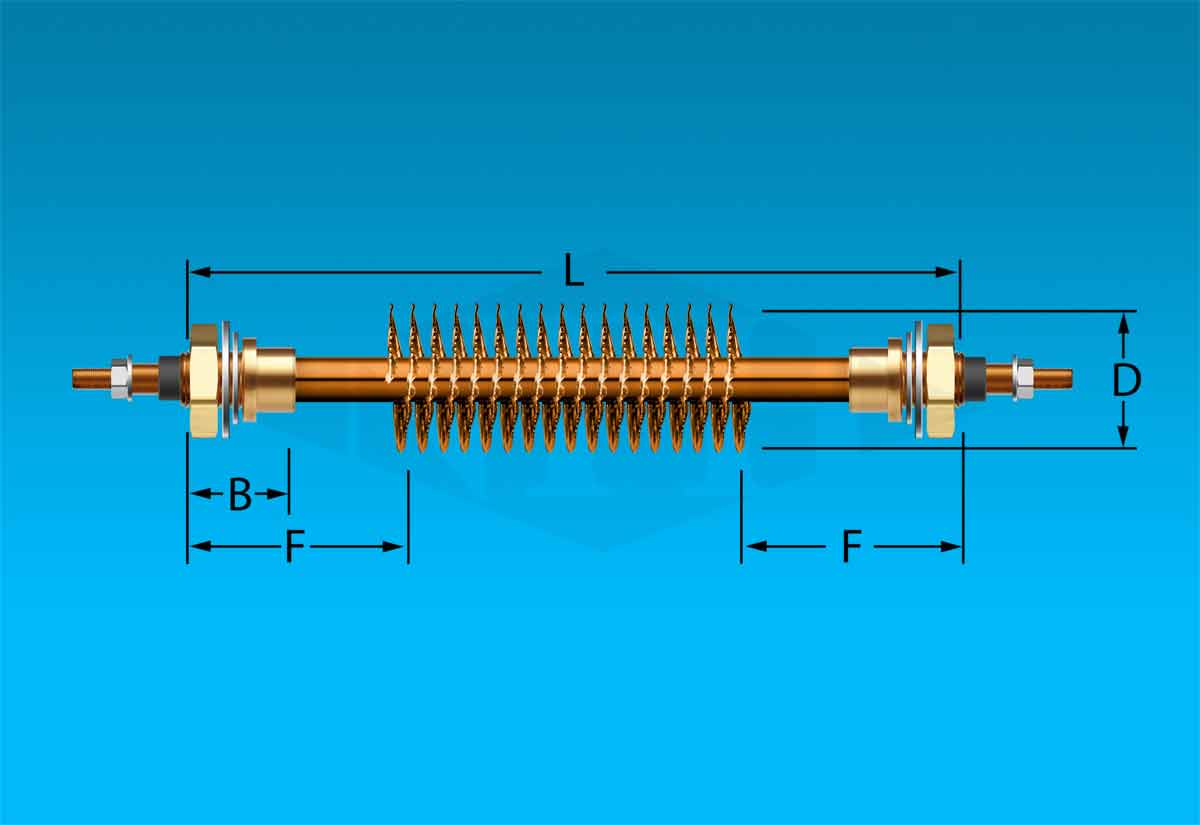 Brass Fittings-Finned Tubular Element 4