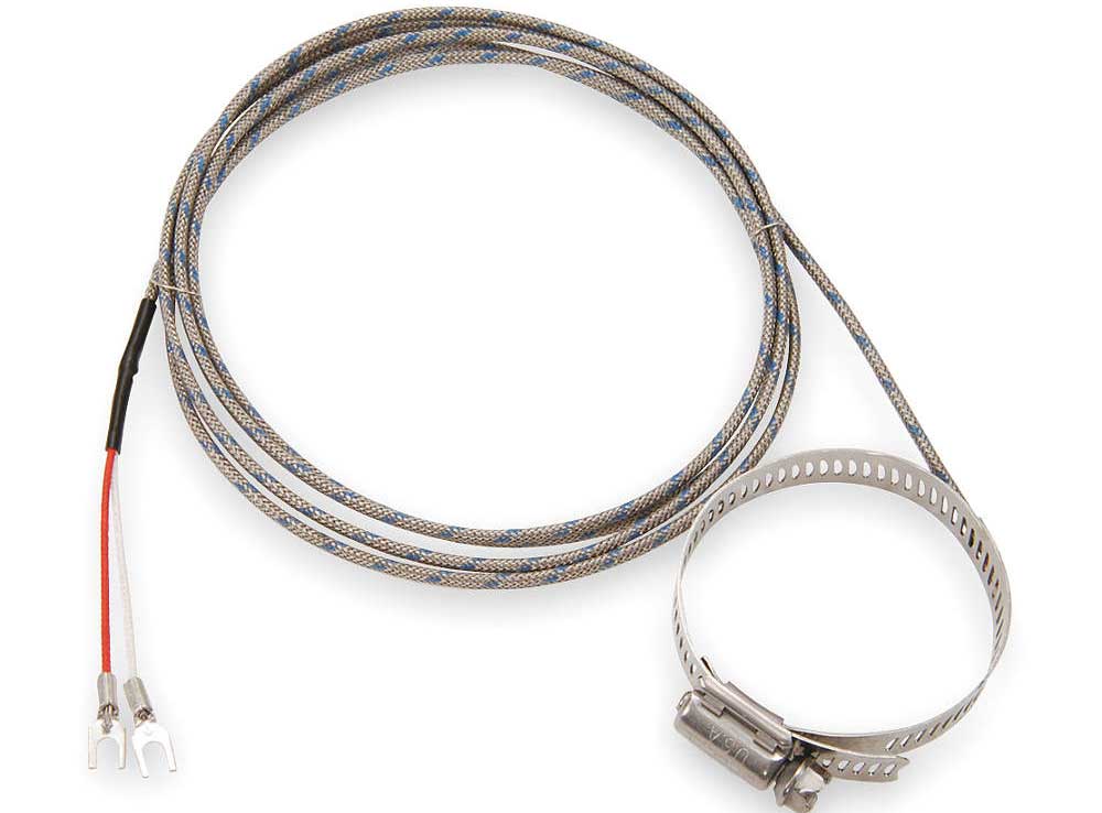 Pipe Clamp T/C with Silver Soldered Junction On Clamp Pipe-Clamp-T/C-with-Silver-Soldered-Junction-On-Clamp