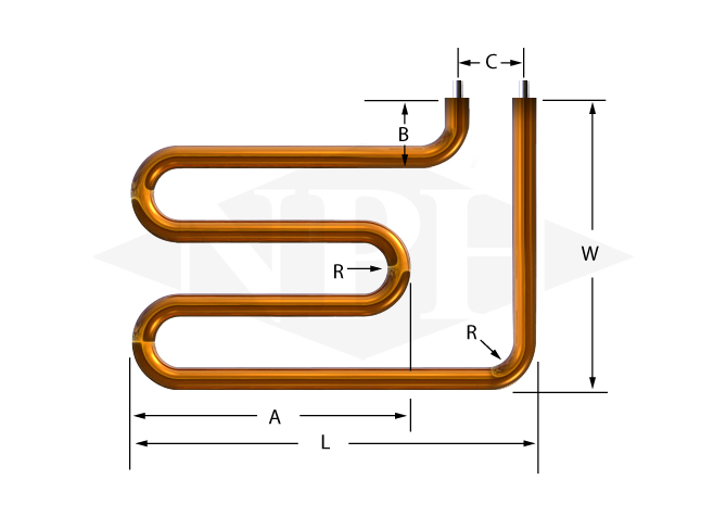 Tubular Heaters-Bend Formation #20 - 